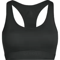 Icebreaker Women's Merino 125 Zoneknit Racerback Bra Black