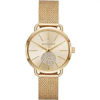 Michael Kors Klocka - - Portia Oro MK3844 - Kvarts - Analog - Guld 5 ATM