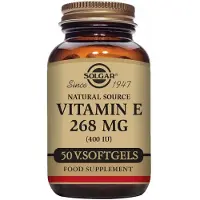 Solgar Vitamin E 400 Ie 268mg 50 Enheter
