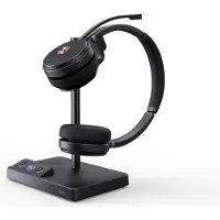 Yealink WH62 Dual - För Microsoft Teams - headset - på örat - DECT - trådlös - Certifierad för Microsoft-teams