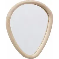 Home Styling Collection spegel med fikonträ-ram CURSA 28 x 23 cm