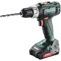 Metabo BS 18 L - Borr/drivare - sladdlös - 2 hastigheter - nyckellös chuck 13 mm - 50 N·m - 2 batterier - 18 V