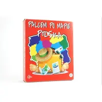 Abino Peka med fingret på kartan - Polen 72106