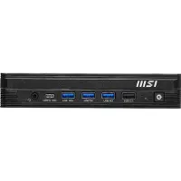 MSI PRO DP10 A14MG 004EU - SFF Pentium Gold G7400 - RAM 8 GB - SSD 128 GB - NVMe - UHD Graphics 710 - Gigabit Ethernet, 2.5 Gigabit Ethernet - Win 11 Pro - skärm: ingen - svart