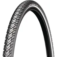 Michelin Protek Cross Reflective Flank 700c X 35 Rigid Tyre Svart 700C x 35