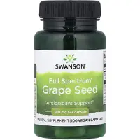 Swanson Health , Full Spectrum Grape Seed, 380 mg, 100 Capslar