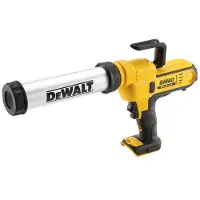 DeWalt DCE571N, Pneumatisk tätningspistol, Gul, 400 ml, 295 kg, 475 mm, 305 mm