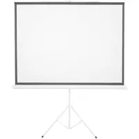 Eurolite 80901200 80901200 Stativ-projektorduk 172 x 130 cm Bild - Format: 4:3