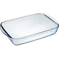 Pyrex Ugnsform Pyrex Classic Vidrio Transparent 28 cm Glas