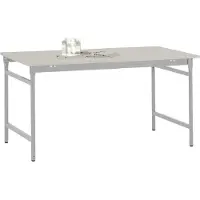 Manuflex BB3031.9006 Arbetsbordmöbel Aluminiumsilver