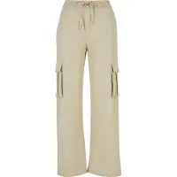 Urban Classics Vicose Straight Leg Cargobyxor