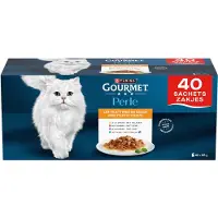 Gourmet Perle Mini Filets i sås med kalkon, anka, tonfisk, lamm våtfoder katt