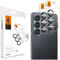 Spigen Glas.Tr Ez Fit Optik Pro HD kameralock 2-pack för Samsung Galaxy S26+ - svart