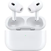 Apple | AirPods Pro - 2nd Generation (2023) - Trådlösa hörlurar med mikrofon. - aktiv brusreducering - vit | Magsafe laddningsfodral (USB-C)