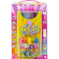 Barbie Lalka Barbie Barbie Color Reveal Tie Dye Fashion Maker Doll