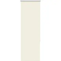 vidaXL Mörkläggningsrullgardin Off White 45X150 Cm Tyg Bredd
