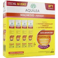 Usorteret Aquilea MAGNESIUM+POTASSIUM brustabletter 56 u