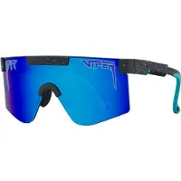 Pit Viper - Solglasögon - The Midnight Junior Blue/Green för Unisex - Svart