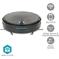 Nedis Wifivcr10cbk Robotdammsugare