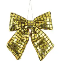 Edelman juldekoration KOKARD dekorativ guld 15x17 cm MICA