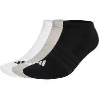 Adidas Strumpor - 3-pack - Ess Låg - Mgreyh/White/Bl - - 31/33 - Strumpor