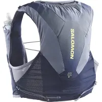 Salomon Adv Skin 5 Gradient set löparväst - marinblå/grisaille