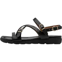 Tamaris Platta sandaler 28231 kvinnor - Svart - 37