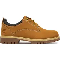 Timberland för män. TB0A5S9W7541 Bruna skor i skinn, Heritage (46 W), Karta, Nobuck, Nyckelband, Casual