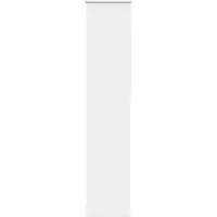 vidaXL Mörkläggningsrullgardin Vit 45X230 Cm Tygbredd 40,7 Cm