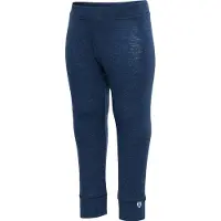 Hummel Leggings - HmlMini - Ull - Dress Blues - - 1 år (80) - Leggings - Ull