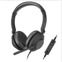 Axtel One Uc Stereo Usb-a Voip-hörlurar
