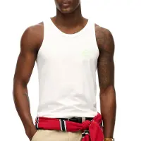 Superdry Contrast Script ärmlös T-shirt