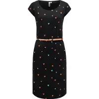 Ragwear Sommarklänning 'Youmodo' pastellgrön / rosa / röd / svart