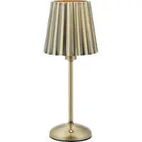 Markslöjd Bordslampa Celia, dimbar, Brun / mässing, Vardagsrum / matsal, Metall, Bordslampa