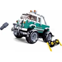 Sluban Power Bricks R/c 2.4g Truck Byggspel 397 Bitar