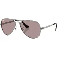Ray-Ban - Solglasögon - Aviator Max Gunmetal för Unisex - Grå