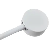 LINDBY Klämlampa Jyla , Vitt / opal, Vardagsrum / matsal, Metall, Modern, Klämlampa