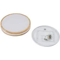LINDBY LED taklampa Emiva , Ljust trä, Vardagsrum / matsal, Trä, Modern, LED-taklampa