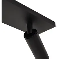 Arcchio Taklampor , Brinja Slim, dimbara, Svart, Hall, Aluminium, Modern