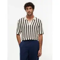 Tommy Hilfiger Relaxed Fit Open Knit Polo Shirt