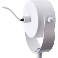 LINDBY Klämlampa Jyla , Vitt / opal, Vardagsrum / matsal, Metall, Modern, Klämlampa