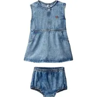 Calvin Klein Newborn Flared Denim Dress