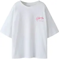 Name It Kids T-shirt - NkfHaima - Bright White/Paradise - - 7-8 år (122-128) - T-shirt