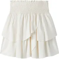 LMTD Kjol - NlfSandyy - White Alyssum - - 13 år (158) - Kjol