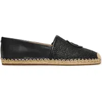 Michael Kors för kvinnor. 40S6KZFP2D Kenzie espadrillos i olika material svart (36), Karta, Ingen, Casual, Återvunnen nylon