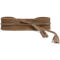 Pennyblack för kvinnor. 2611501095200 Läderbälte Hög midja Pbaasta beige (OSFA), Casual, Före