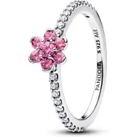 Pandora Timeless rosa ring med sidostenar i silver 194499C02-54