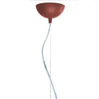 Kartell Taklampa , Kabuki, Röd, Vardagsrum, Plast, Design