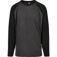 Urban Classics Raglan Contrast T-shirt Med Lång ärm