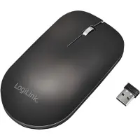 Logilink Mouse, Wireless 2.4G, 3-button, black